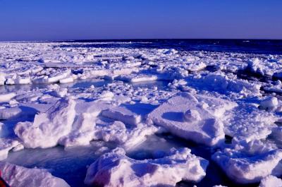 冬の北海道・二泊三日の弾丸ツアー・・・ガリンコ号による流氷見学と層雲峡氷爆祭りへ  第二日目・その２