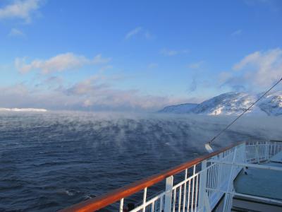 ノルウェー北極圏クルーズ＆欧州最北端鉄道でオーロラ満喫　6日目（沿岸急行船～ヒルケネス～サーリセルカ）