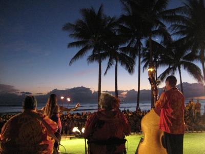 家族で海外 ハワイ① ホテル周辺散策