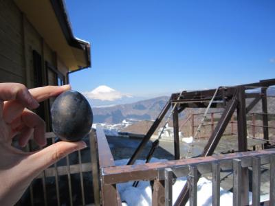 週末箱根旅行～目的は黒玉子と富士山と箱根翡翠～
