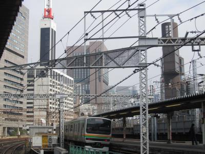 新橋駅付近の風景