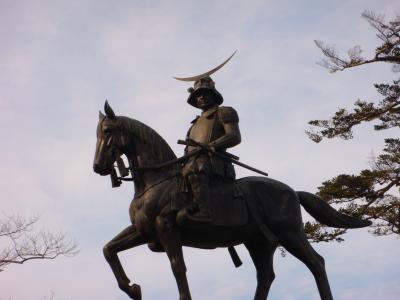 2010年冬休み仙台への旅　2日目　瑞鳳殿～仙台城跡