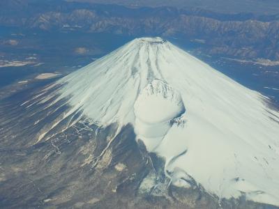 番外編　久しぶりに綺麗に見られた空からの富士山