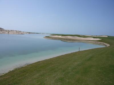 サディヤット島のゴルフ場/Saadiyat Beach Golf Club