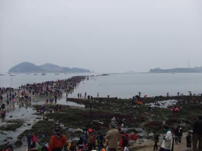 韓国･珍島と木浦① ～神秘の海割れ