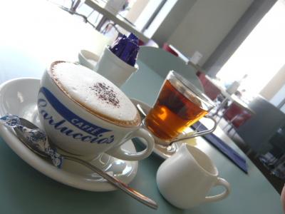 ドバイマリーナでお茶を（Carluccio&#39;s cafe）