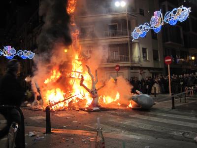 ぶらり気ままなスペイン　～その6　バレンシアの火祭り”Fallas 2011”（夜の部）～