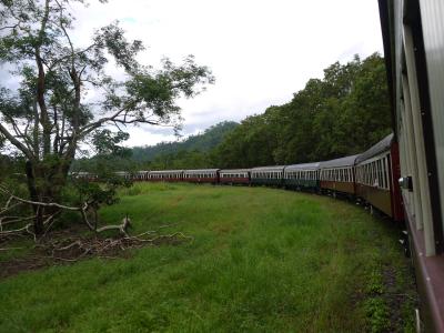 初めてのオーストラリア（ハネムーン）～１日目キュランダ鉄道～