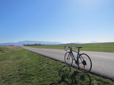 プロヴァンス　ラベンダーで有名なヴァレンソール高原を自転車で走る