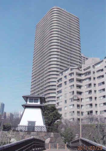 鬼平犯科帳の世界 ２・石川島人足寄場（佃）・ 佃公園と高層ビル