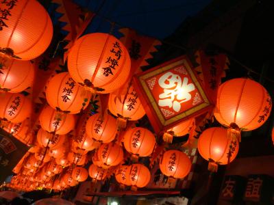 雨の長崎。−初のランタンフェステバルへー