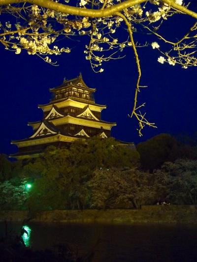 4月9日広島・夜桜最前線！！