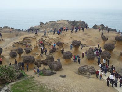 滞在22時間！弾丸台湾行き当たりばったりの旅①台北から奇岩のある野柳風景区へ