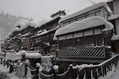 銀山温泉へ