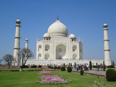 念願のタージ・マハル