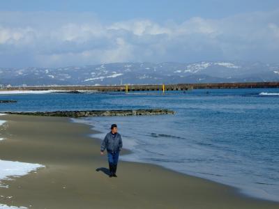 雨も晴れに変わる海岸で♪高岡・富山編◇「日本」を探しに雪国へ～３