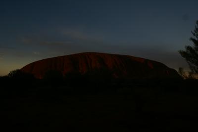 大みそかの朝からUluru一周