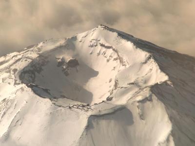 松山行きは何時の伊丹行きとは違うルートを飛びますので　当然景色も変わります。