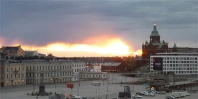 HEL３日目の朝。　Hyvaa jatkoa！（ヒュヴァー ヤトコア：良い一日を）