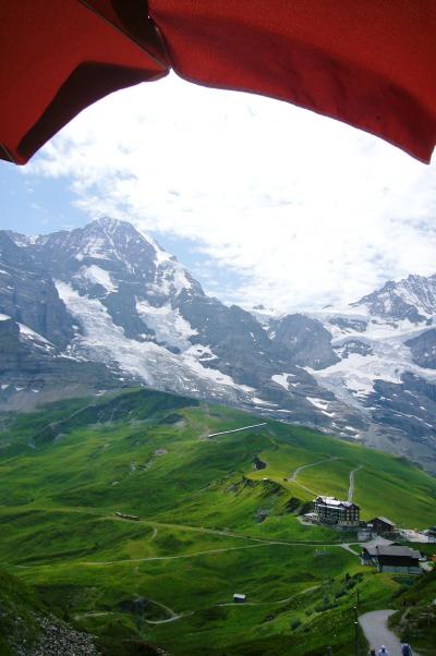 2010　スイスの旅～　クライネシャイデックでランチ　～3日目その6