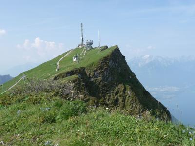 ７６　ロシェー・ド・ネ展望台　Rochers de Naye 2,042M