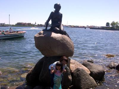 人魚姫とコペンハーゲンの旅＠４歳（デンマーク）
