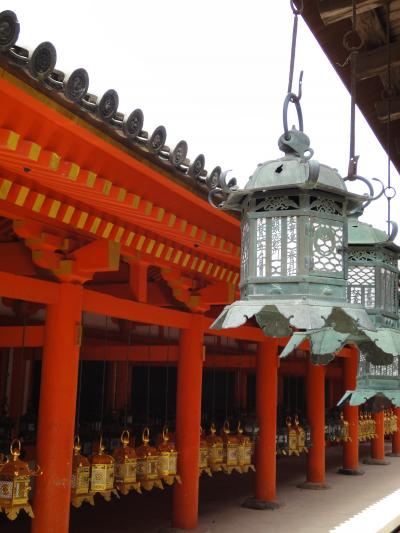 あをによし 新緑と藤の 春日大社