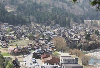 ＧＷ　世界遺産　白川郷へ