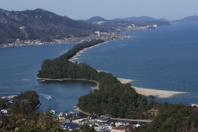 週末京都2011年2月　③天橋立ビューランドからの絶景と廻旋橋