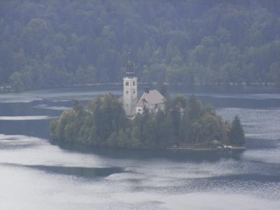 スロベニアのブレッド湖