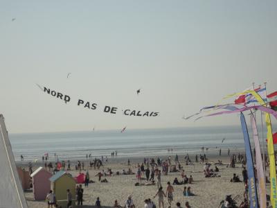 北フランス ベルク(Berck)が賑わう4月のカイト フェスタ(たこ揚げ)写真