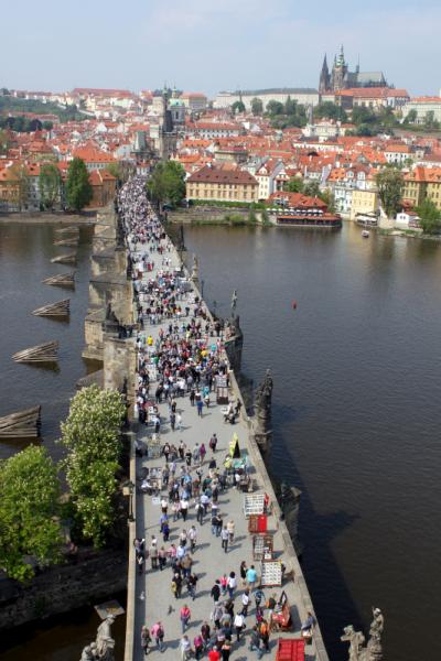 Prague ②　カレル橋の風景編