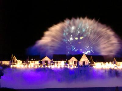 セントーサ島で巨大マーライオンと遭遇