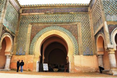 興奮と感動のモロッコ (27)　メクネス　マンスール門