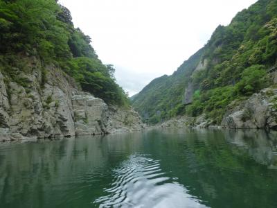 週末四国でうどんと自然を満喫の旅(2)徳島・大歩危峡でかずら橋と遊覧船を楽しむの巻