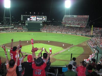 広島の旅２０１１　プロ野球観戦