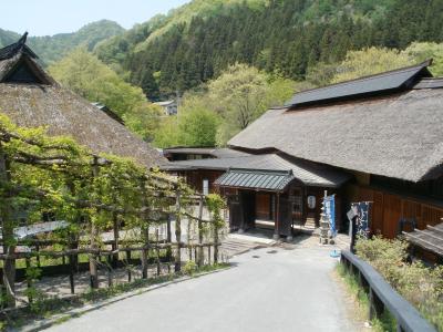 パジェロミニで走破する！！群馬秘湯へのドライブ旅　―かやぶきの郷薬師温泉旅籠の温泉に浸かる旅―