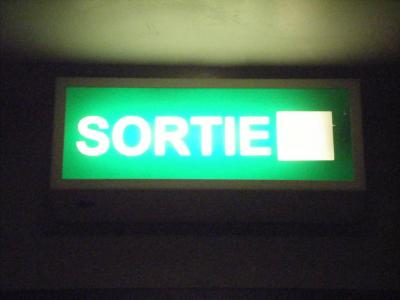 フランスの非常口さんたち(その2) Dr. Exit in FRANCE (trip 2)