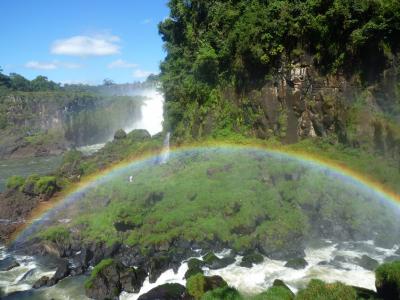 2011GWはトルコ＆ブラジル10日間の旅(5)-1ブラジルから国境越えてアルゼンチン側のイグアスの滝へ