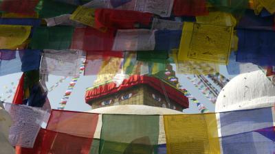 カトマンドゥ盆地　世界遺産巡り（４）　スワヤンブナート（Swayambhunath)とボダナート（Boudhanath)