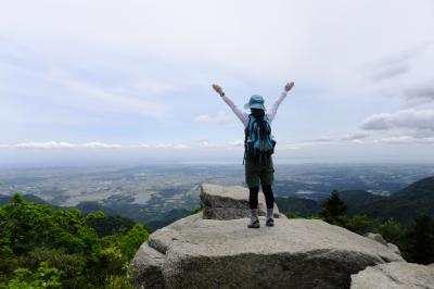 ロープ、ロープ　in御在所岳