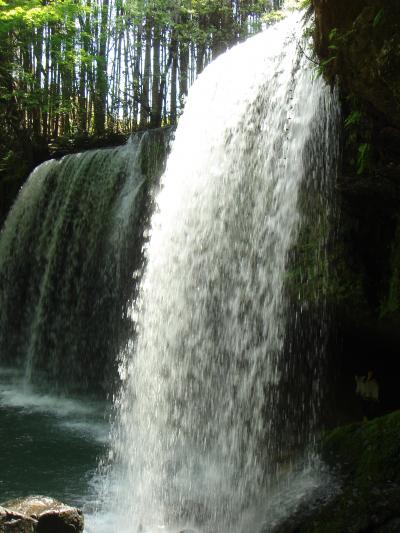 新緑の鍋ケ滝～黒川温泉