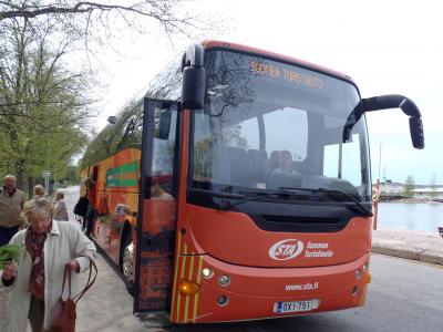 4 朝の散策とオーディオガイドバスツアー