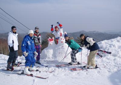 絶好のスキー日和