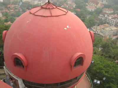 チンタオ旅行記　2011年　6月　⑧　信号山公園の前に・・・・