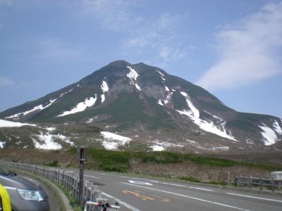 じてんしゃで知床峠