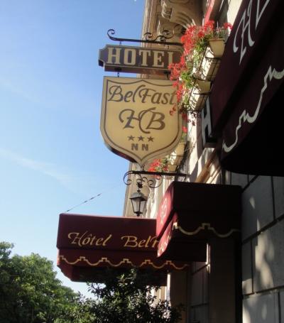 2011 Paris，モンサンミシェル，F1モナコGP観戦の旅　（ホテル編/Hotel Belfast）