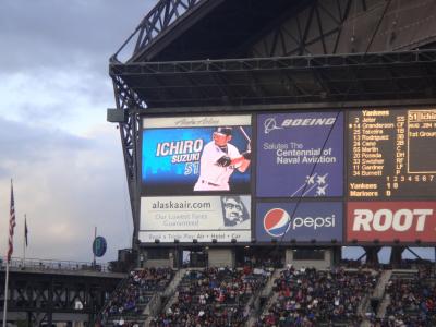 Safeco Field スタジアム･ツアー&野球観戦