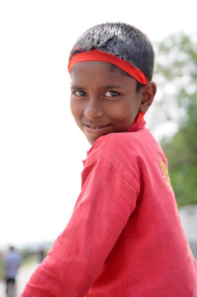 バングラデシュ　ヒンドゥーの村プティアとボッダ川（ガンジス川）