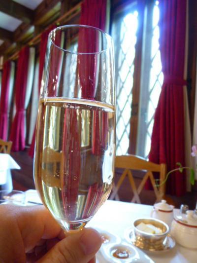 新緑の上高地♪　帝国ホテルで優雅なリゾートライフ！Ｖｏｌ5（第2日目：朝）　☆上高地帝国ホテルの朝食はシャンパンとともに♪